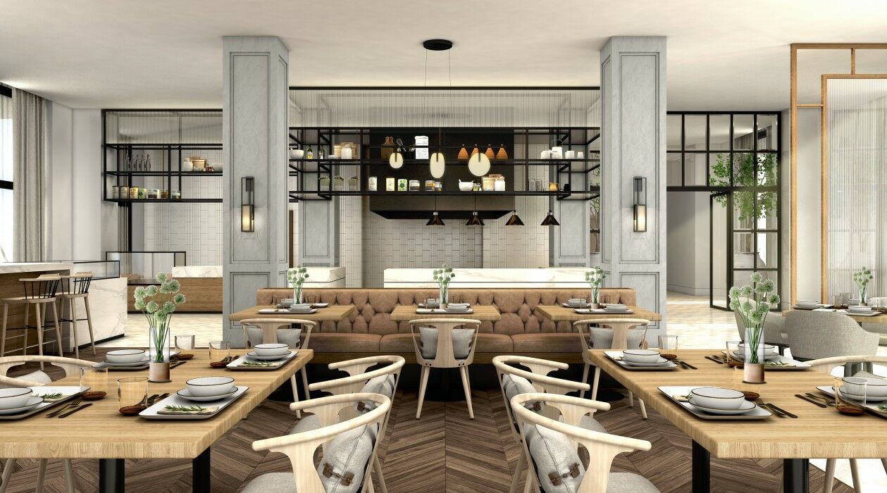 Hotel Vida Creek Harbour Dubai Exterior foto
