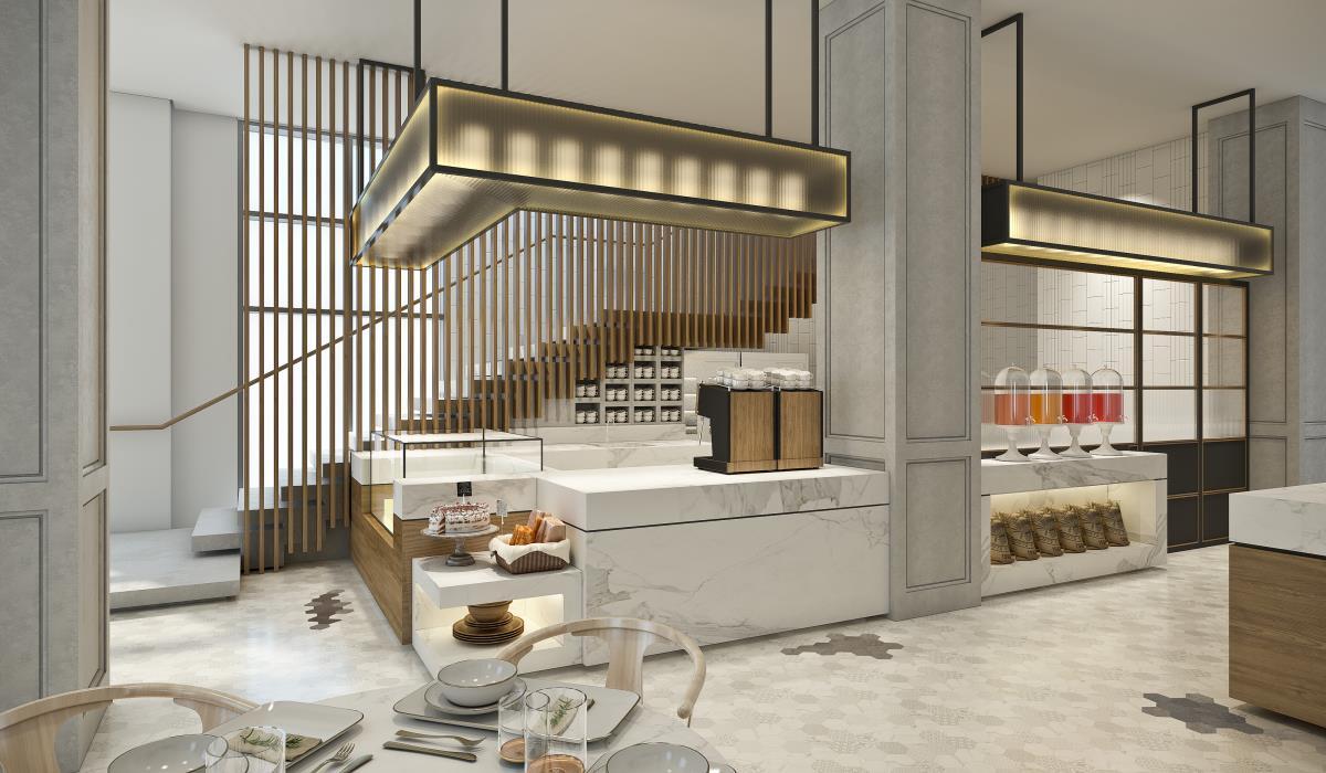 Hotel Vida Creek Harbour Dubai Exterior foto