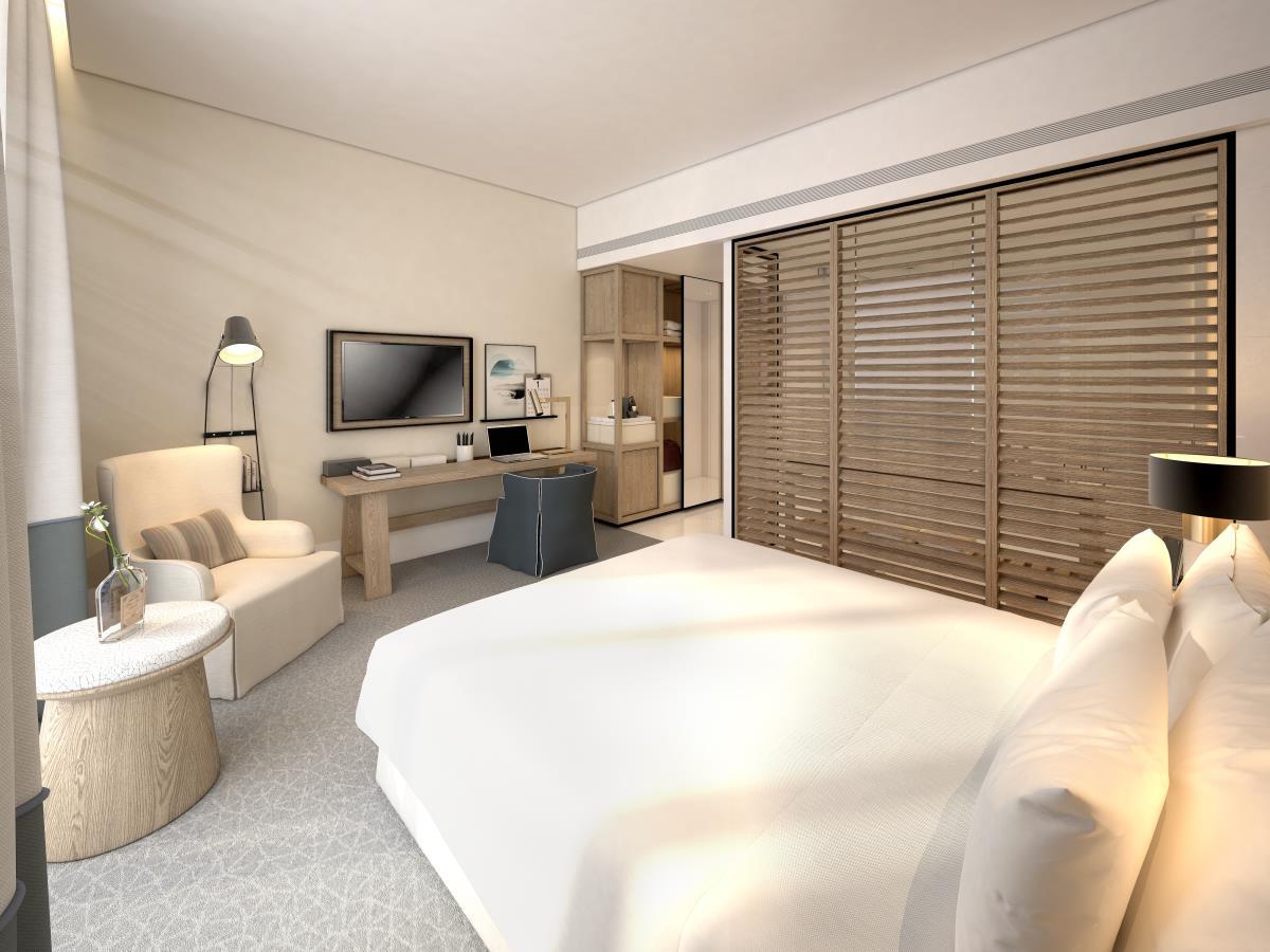 Hotel Vida Creek Harbour Dubai Exterior foto